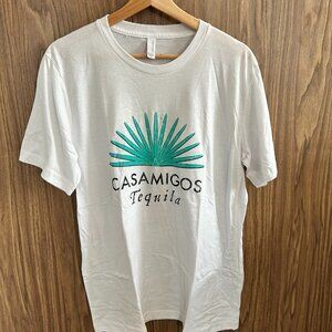 Casamigos White T-Shirt Sz Large